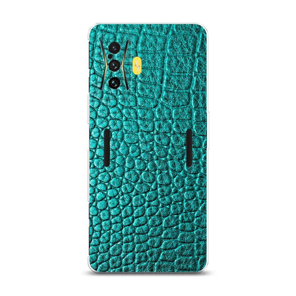 

Силиконовый чехол "Бирюзовая змея" на Xiaomi Poco F4 GT, 314950-3