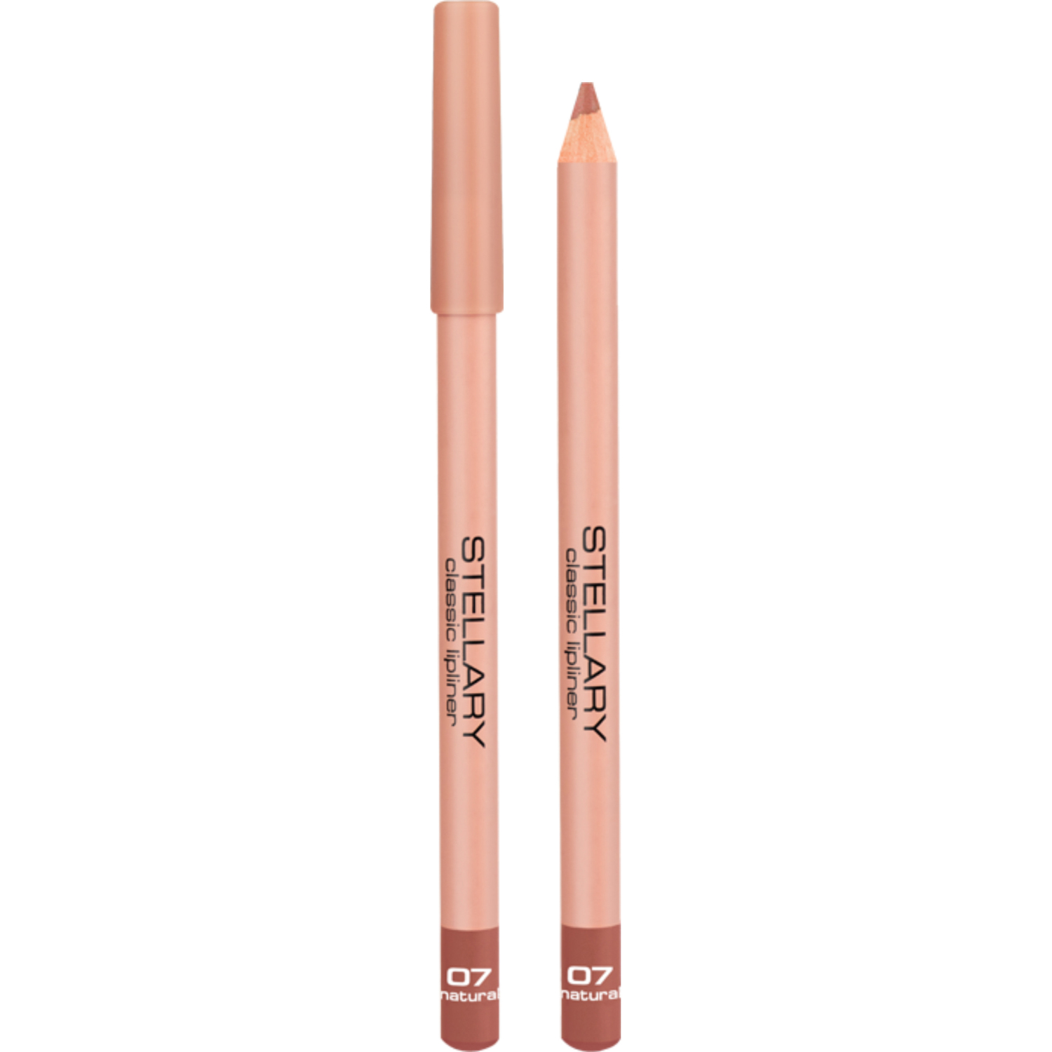 Карандаш для губ STELLARY Classic Lipliner мягкий, контурный тон 07 Nаturаl 1,5 г