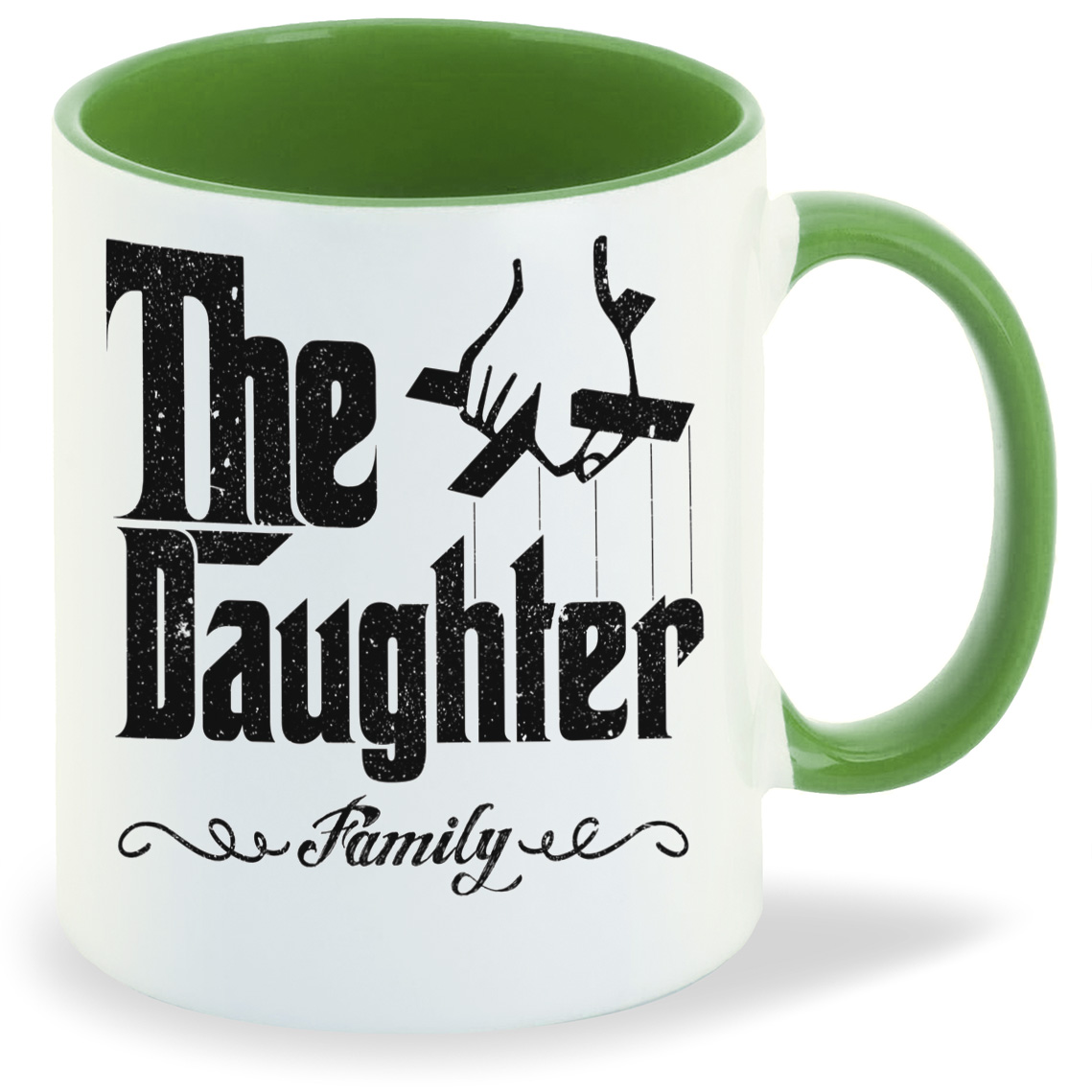 

Кружка CoolPodarok Прикол Семья The daughter Дочь, Прикол Семья The daughter Дочь