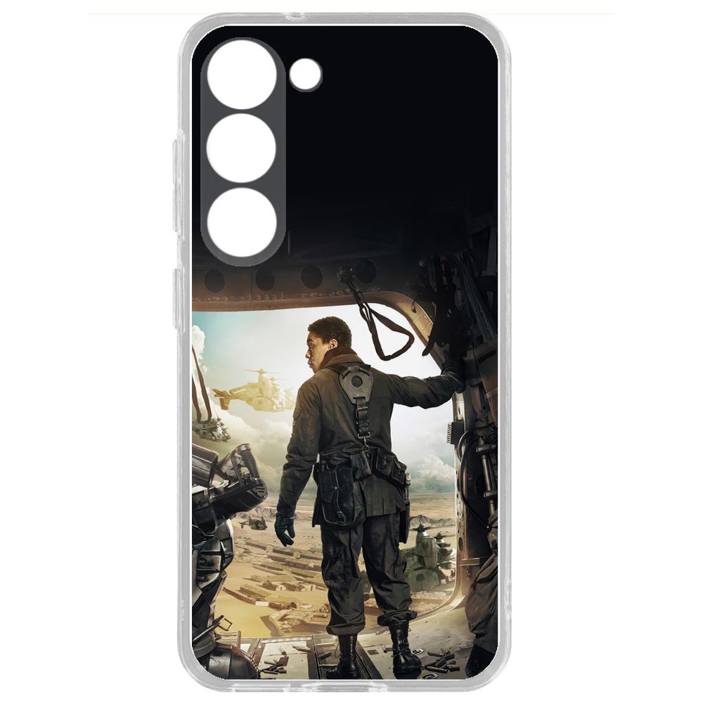

Чехол-накладка Krutoff Clear Case Фоллаут (Fallout) - Аарон для Samsung Galaxy S23, Прозрачный