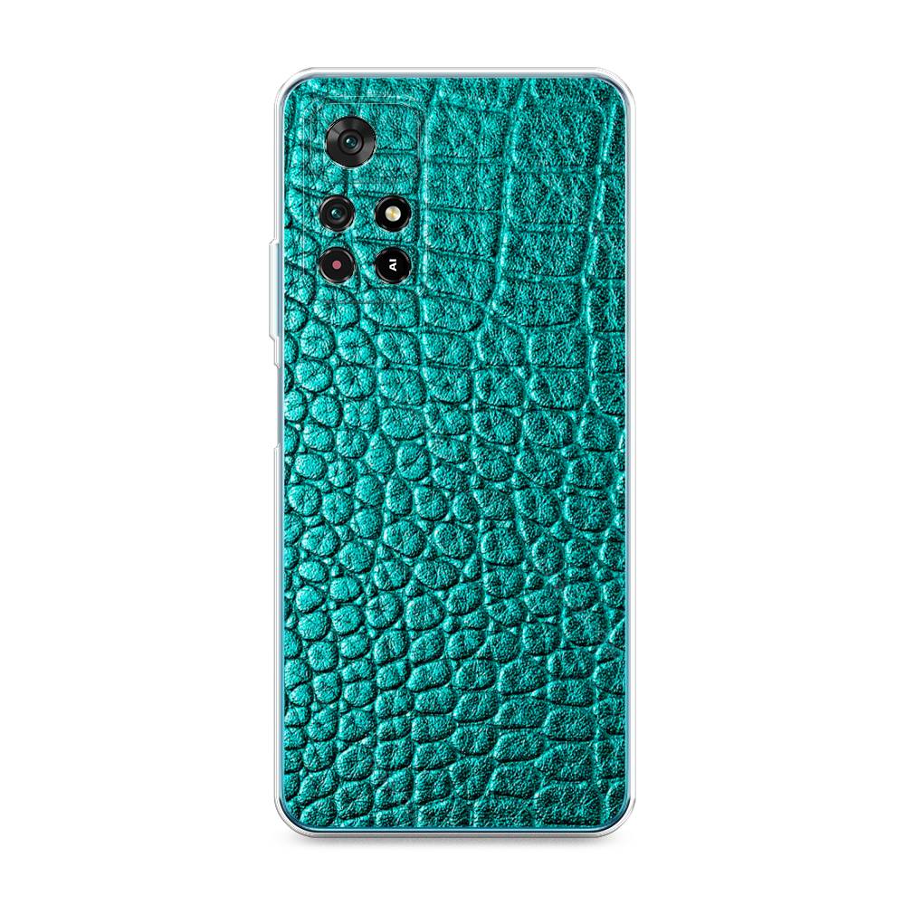 

Силиконовый чехол "Бирюзовая змея" на Xiaomi Poco M4 Pro 5G, 311850-3