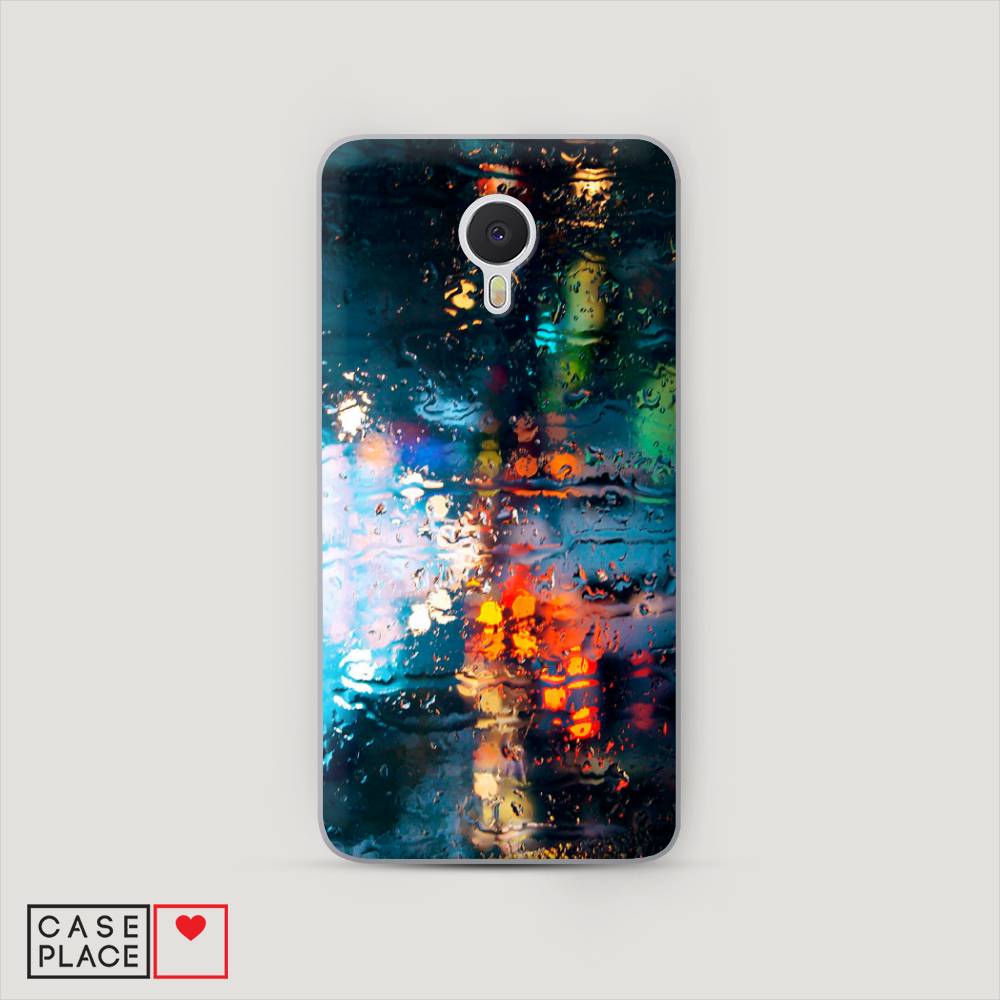 

Чехол Awog на Meizu M3 Note "Абстракция 28", Голубой, 70550-3