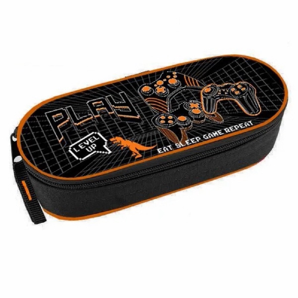 

Пенал школьный Оникс Джойстики, одно отделение, 22 x 9 x 5 см, Джойстики