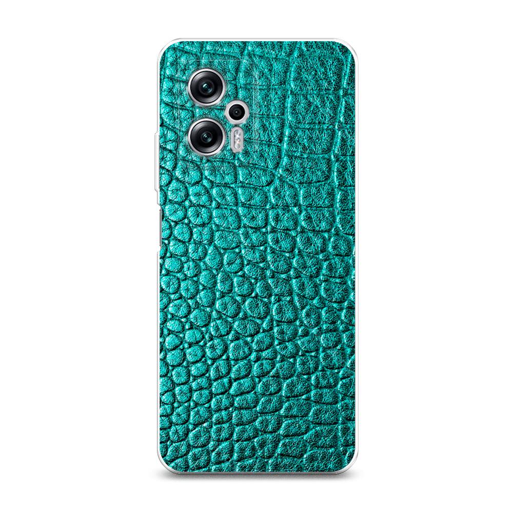 

Силиконовый чехол "Бирюзовая змея" на Xiaomi Poco X4 GT, 315450-3