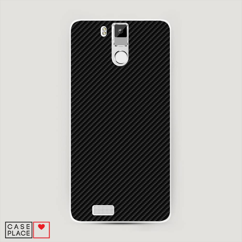 

Чехол Awog "Черный карбон" для Oukitel K6000 Pro, 230150-3