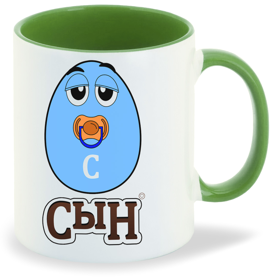 

Кружка CoolPodarok Прикол Семья M and MsСын, Прикол Семья M and MsСын