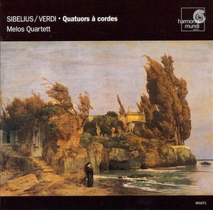 

Sibelius / Verdi: String Quartets. Melos Quartet, 1 CD
