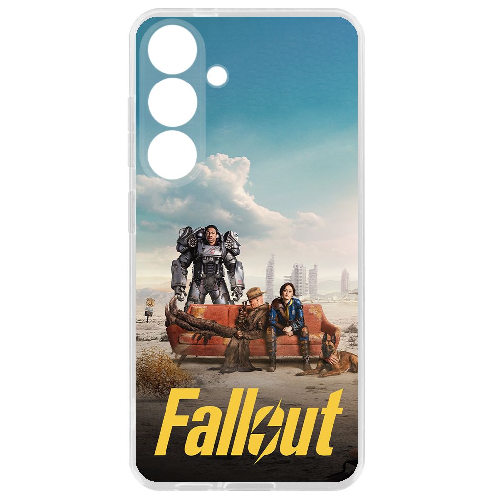 

Чехол-накладка Krutoff Clear Case Фоллаут (Fallout) - Постер для Samsung Galaxy S24+, Прозрачный