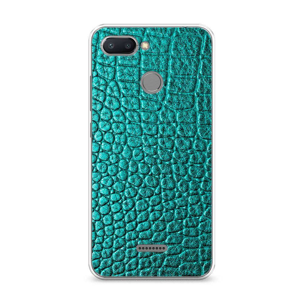 

Силиконовый чехол "Бирюзовая змея" на Xiaomi Redmi 6, 33850-3