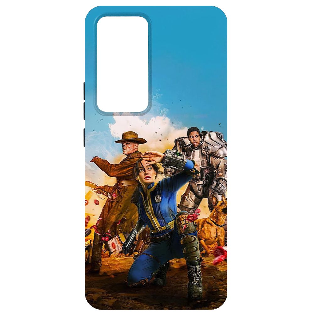 

Чехол-накладка Krutoff Soft Case Фоллаут (Fallout) - Люси, Гуль и Аарон для Xiaomi 12T Pro
