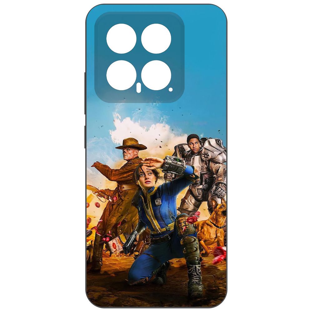 

Чехол-накладка Krutoff Soft Case Фоллаут (Fallout) - Люси, Гуль и Аарон для Xiaomi 14