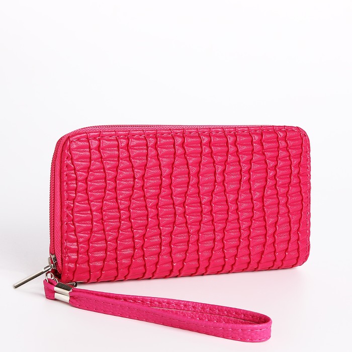 

Кошелек женский NoBrand 9730896 фуксия, Розовый, 9730896
