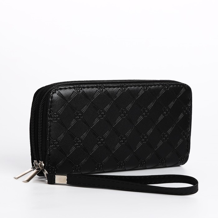 

Кошелек женский NoBrand 9730871 черный, 9730871