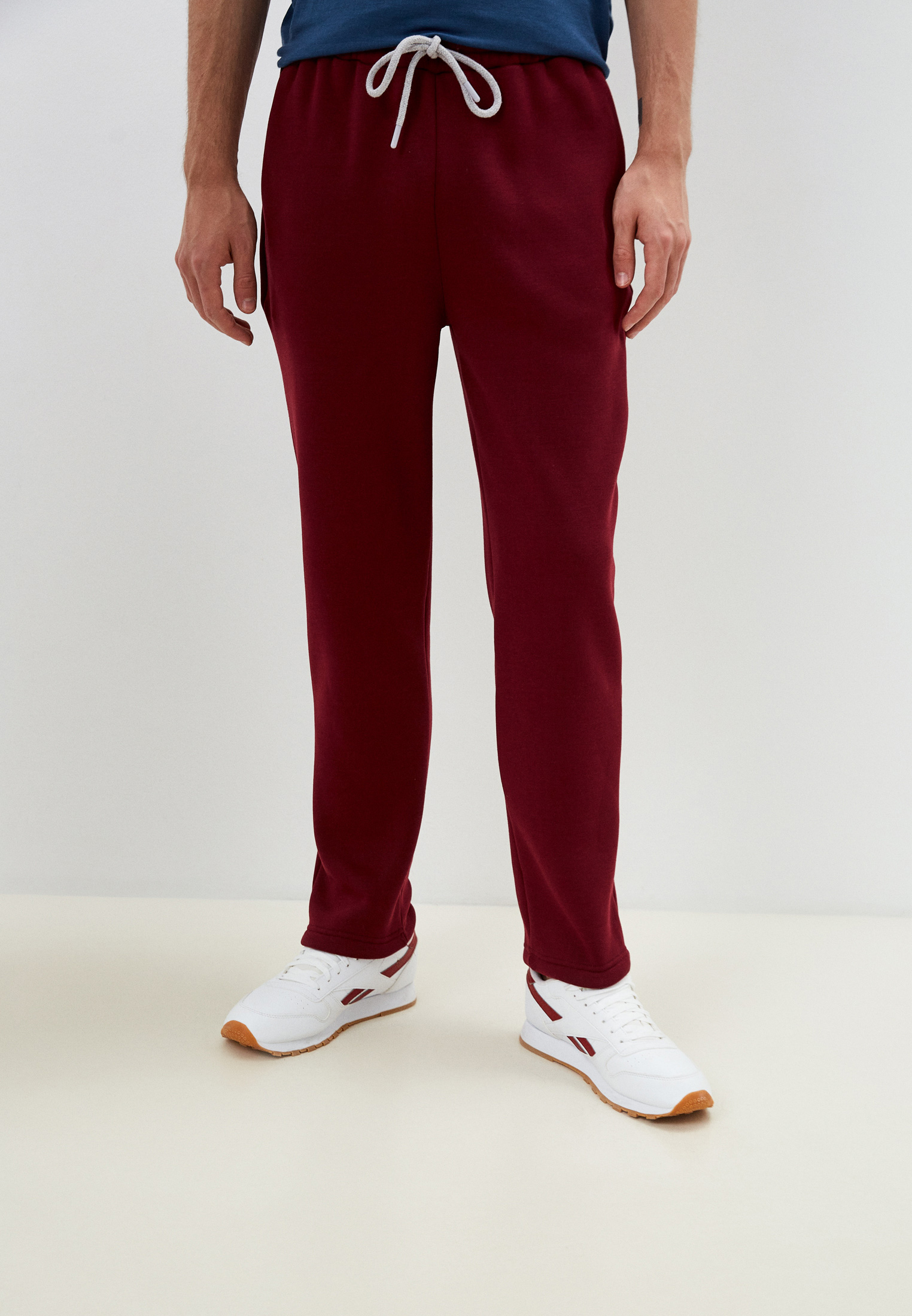 Спортивные брюки мужские BLACKSI 5215 бордовые XL