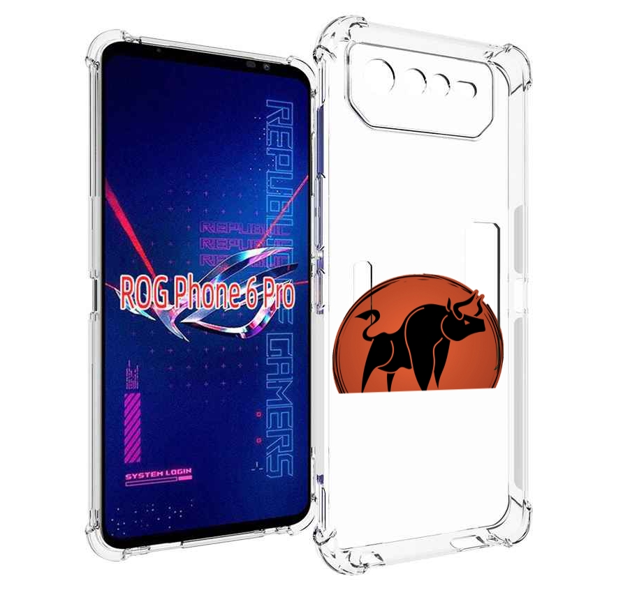 

Чехол MyPads Бык-2 для Asus ROG Phone 6 Pro, Прозрачный, Tocco