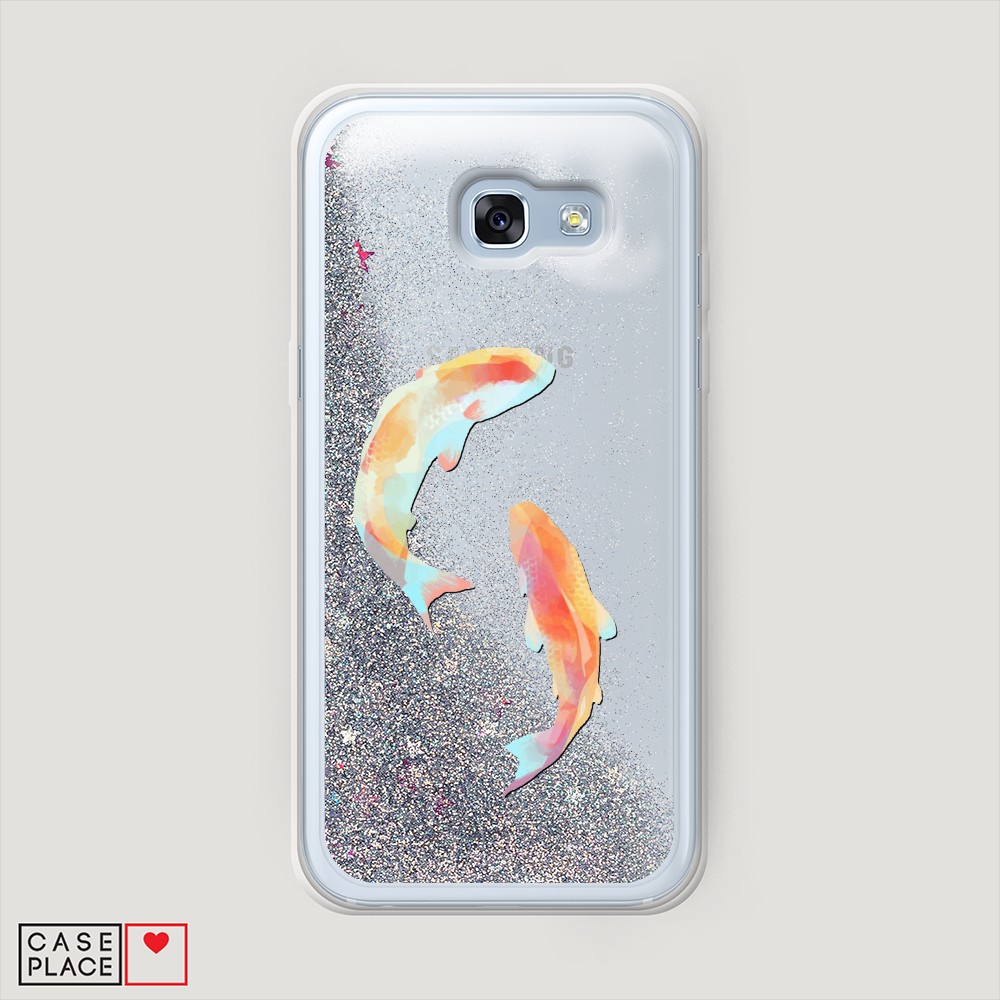 

Чехол Awog на Samsung Galaxy A3 2017 / Самсунг A3 2017 "Акварельные карпы", Разноцветный, 20391-1