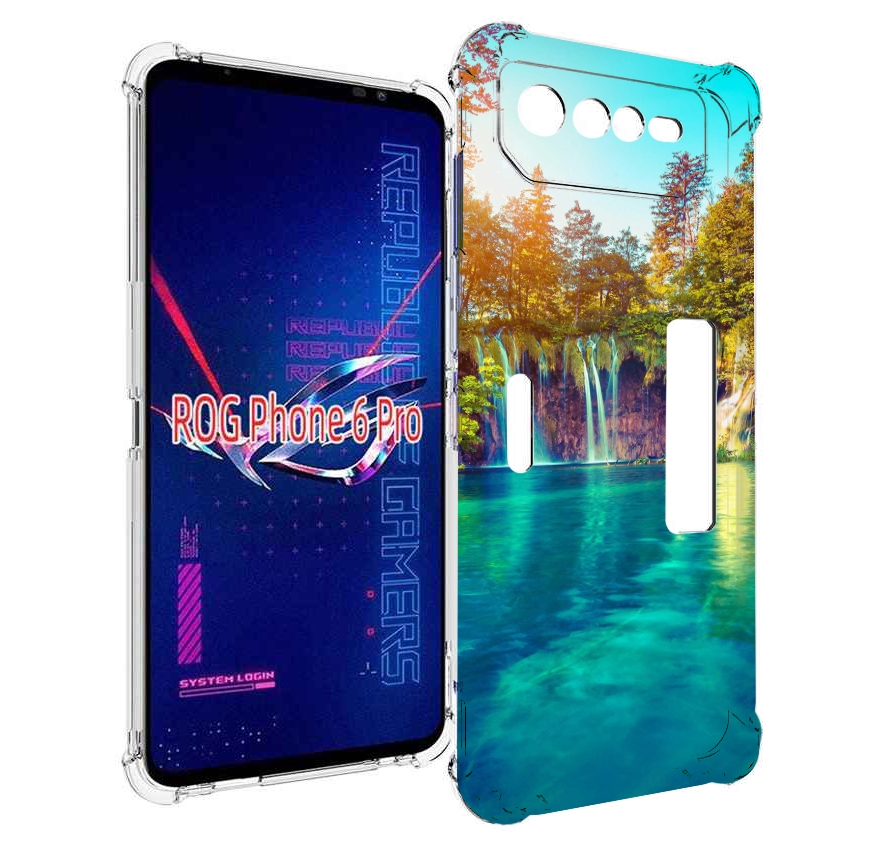 

Чехол MyPads Водапад-2 для Asus ROG Phone 6 Pro, Прозрачный, Tocco