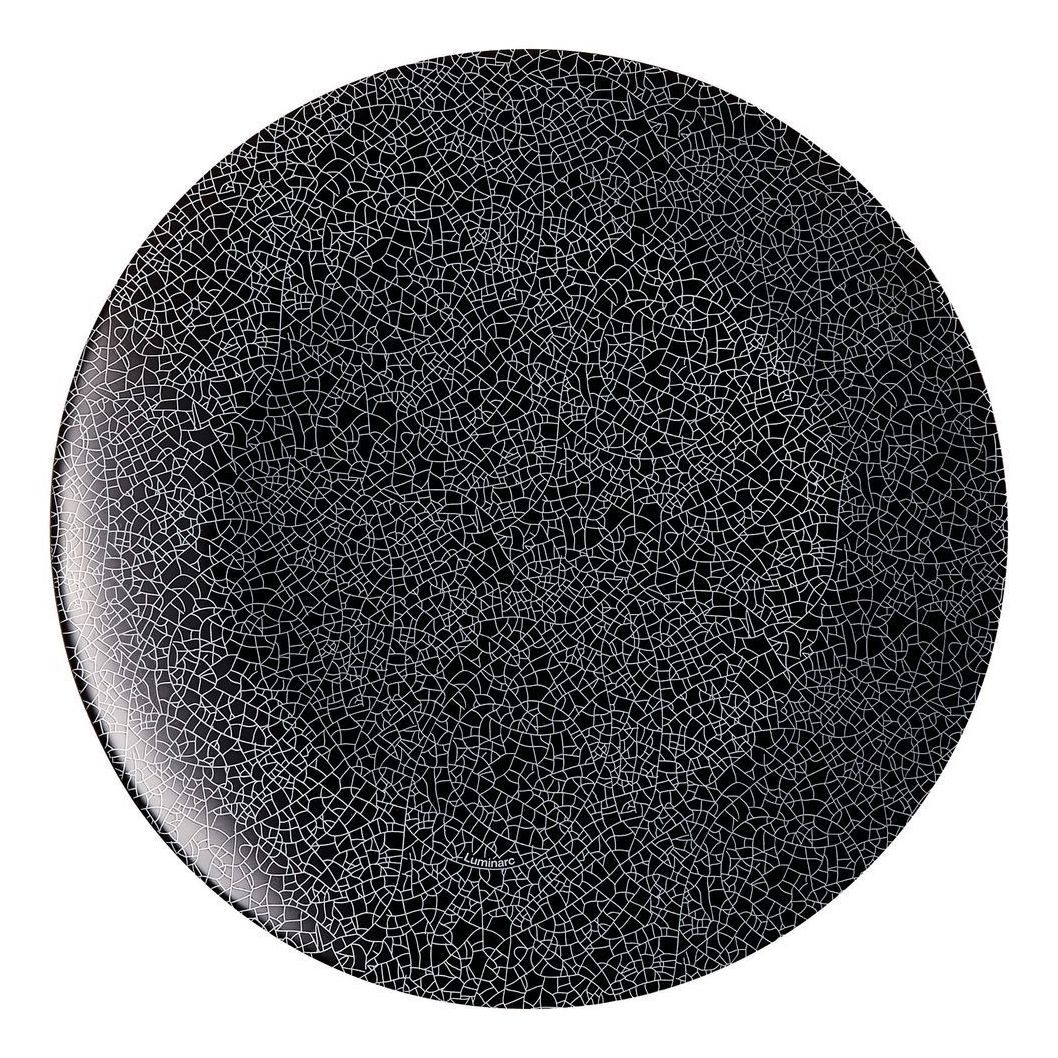 

Тарелка для вторых блюд Luminarc Zoe black 25 см черная