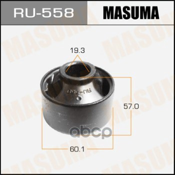 фото Сайлентблок рычага subaru forester (sh) 08-, impreza 07-, outback 03- переднего задний mas masuma