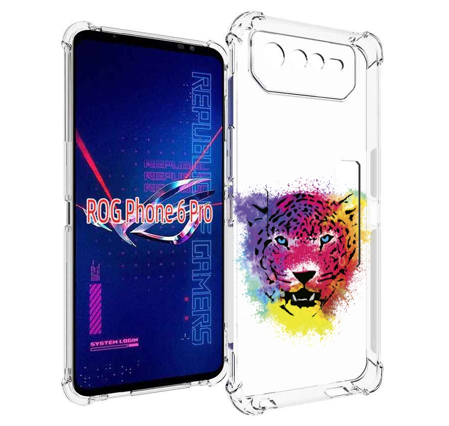 

Чехол MyPads Гепард для Asus ROG Phone 6 Pro, Прозрачный, Tocco
