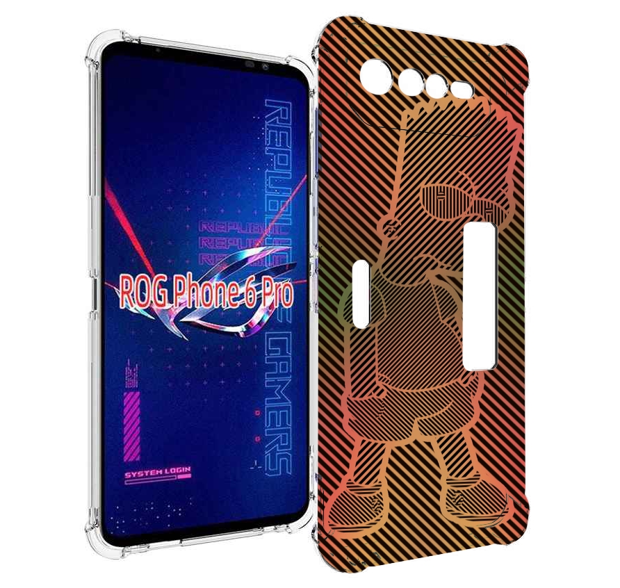 

Чехол MyPads Графический-Барт-Симпсон для Asus ROG Phone 6 Pro, Прозрачный, Tocco