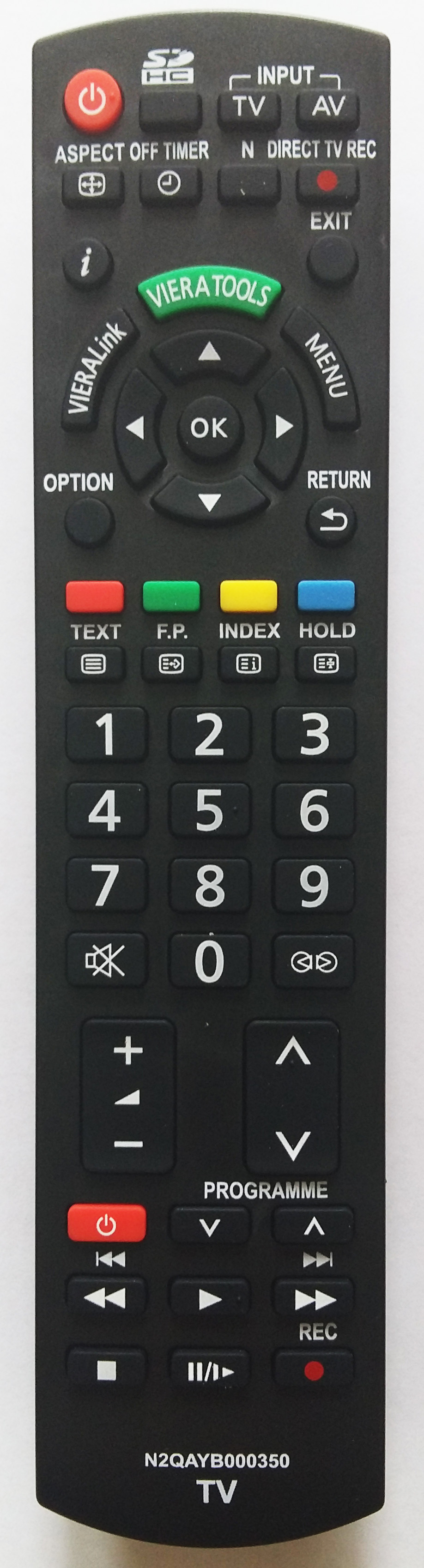

Пульт Huayu для телевизора Panasonic N2QAYB000350