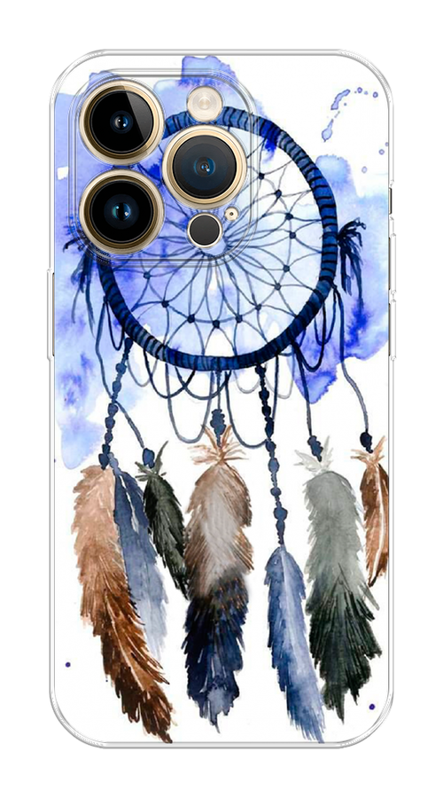 

Чехол Homey на Apple iPhone 14 Pro Max "Ловец снов 1", Коричневый;синий, 15050-1