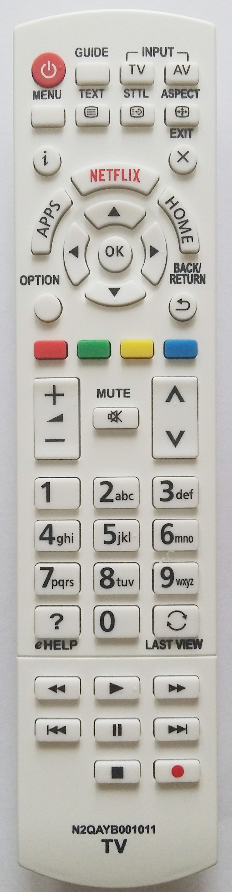 

Пульт HUAYU для телевизора Panasonic N2QAYB001011