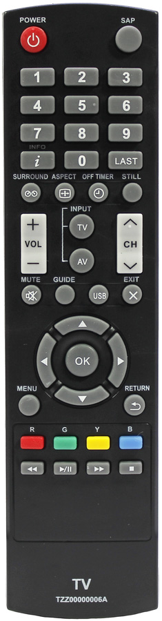 

Пульт HUAYU для телевизора Panasonic TZZ00000006A