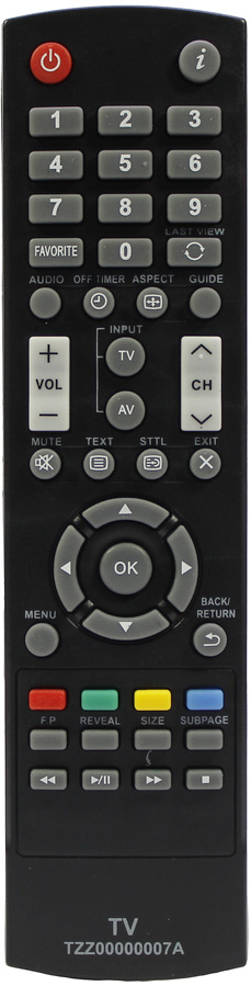 

Пульт HUAYU для телевизора Panasonic TZZ00000007A