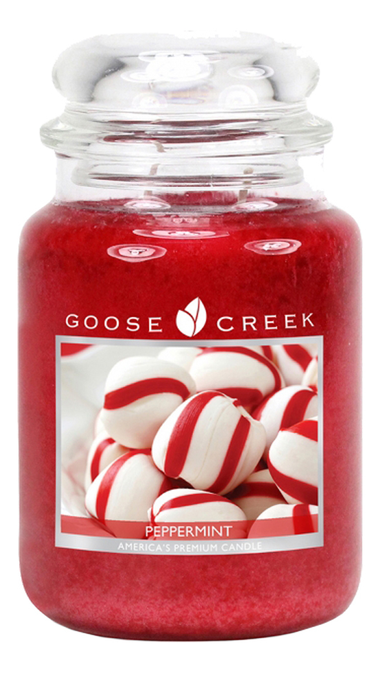 

Ароматическая свеча Goose Creek Peppermint Мятные леденцы 680г, 344727