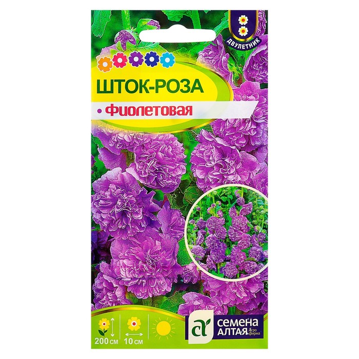 

Семена шток-роза Фиолетовая 4038021-4p 4 уп.