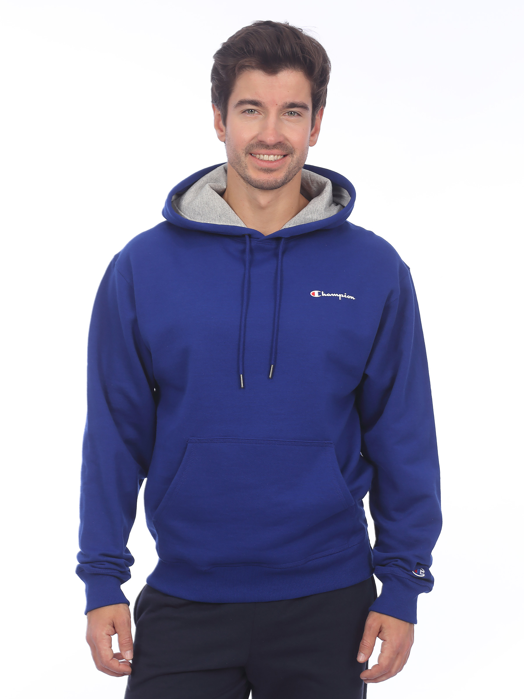

Худи мужское Champion GF89HY08160 голубое XL, Голубой, GF89HY08160