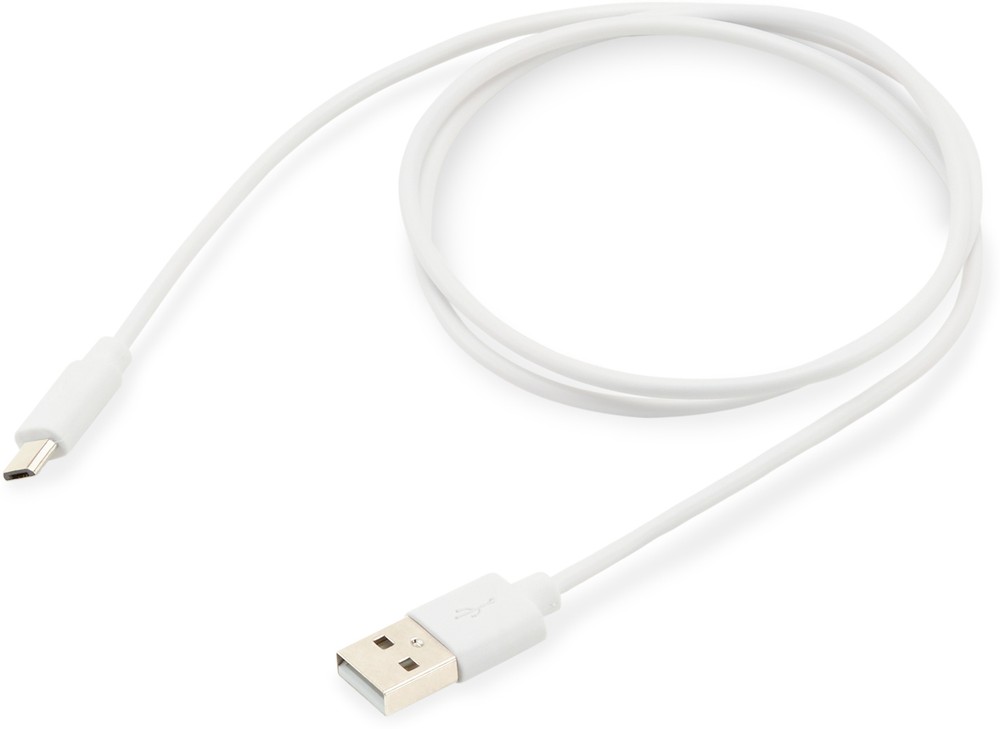 Кабель Vbparts USB - micro USB 0.8 м, белый
