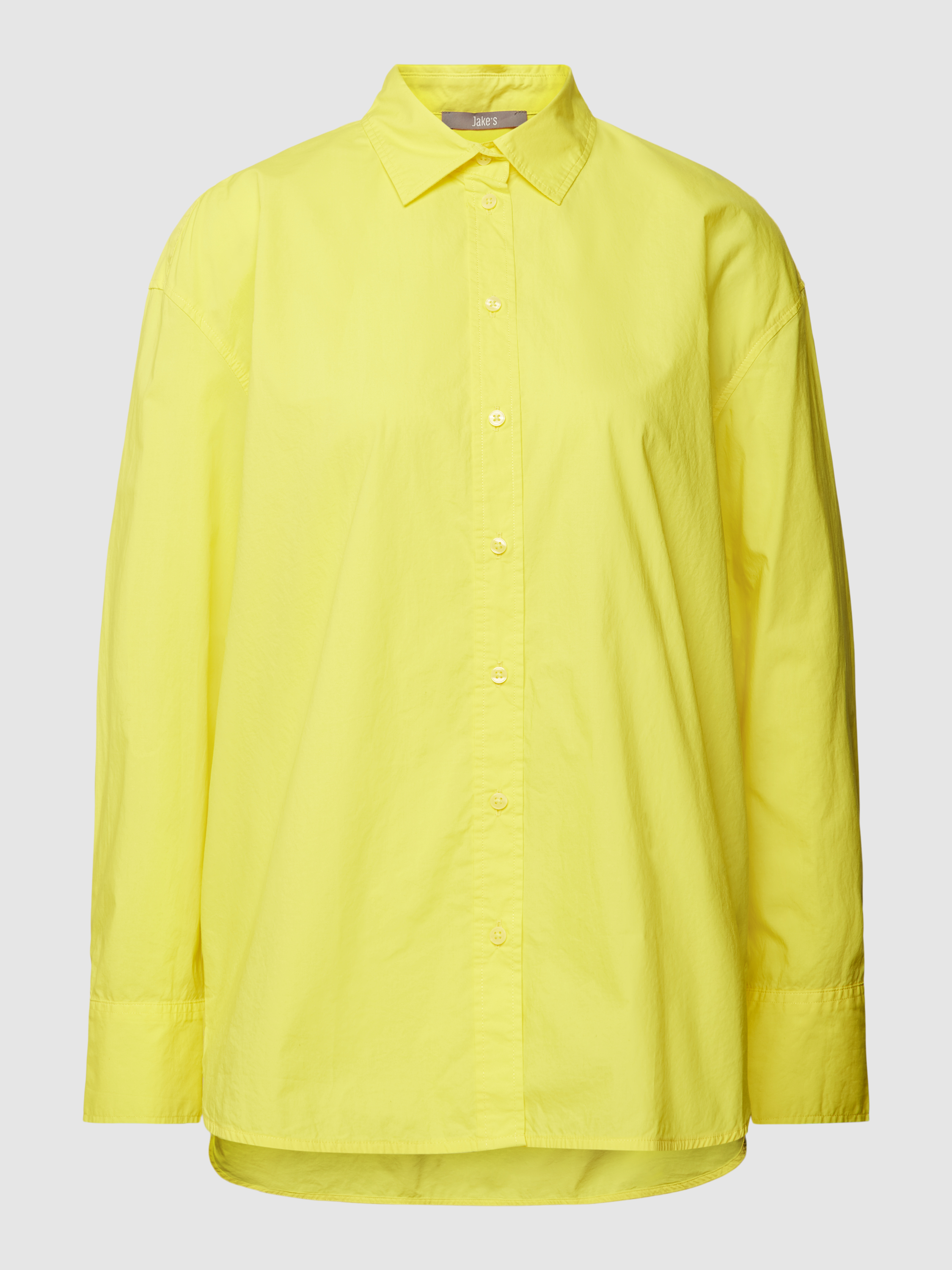 Рубашка женская Jake's Collection 1754770 желтая 40 (доставка из-за рубежа)