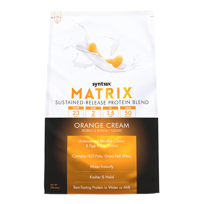 Протеин Syntrax Matrix 2.0, 907 г, orange cream