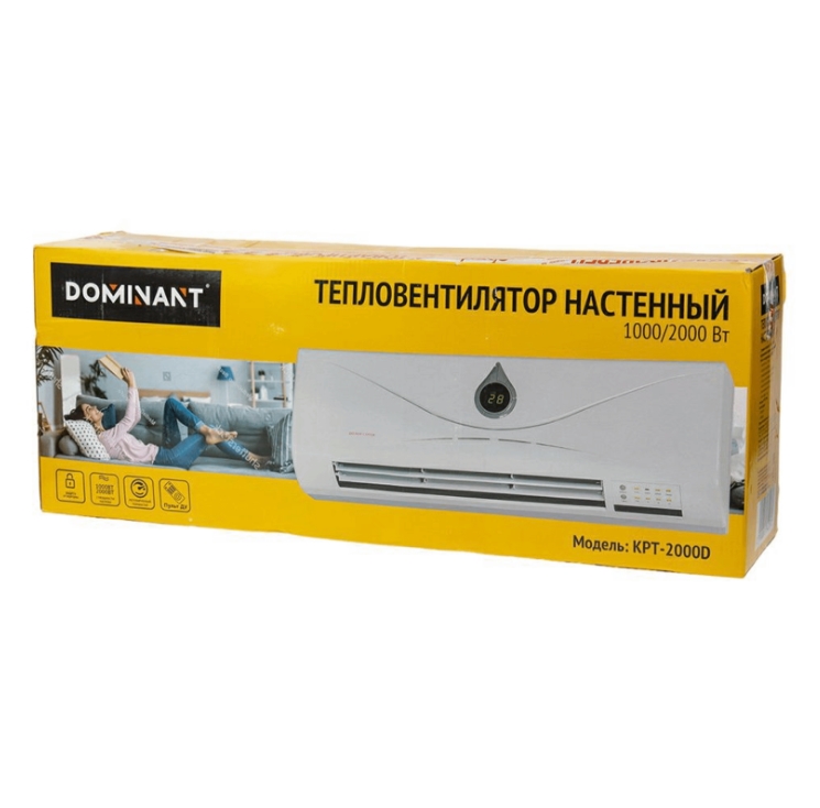 фото Тепловентилятор dominant kpt-2000d настенный