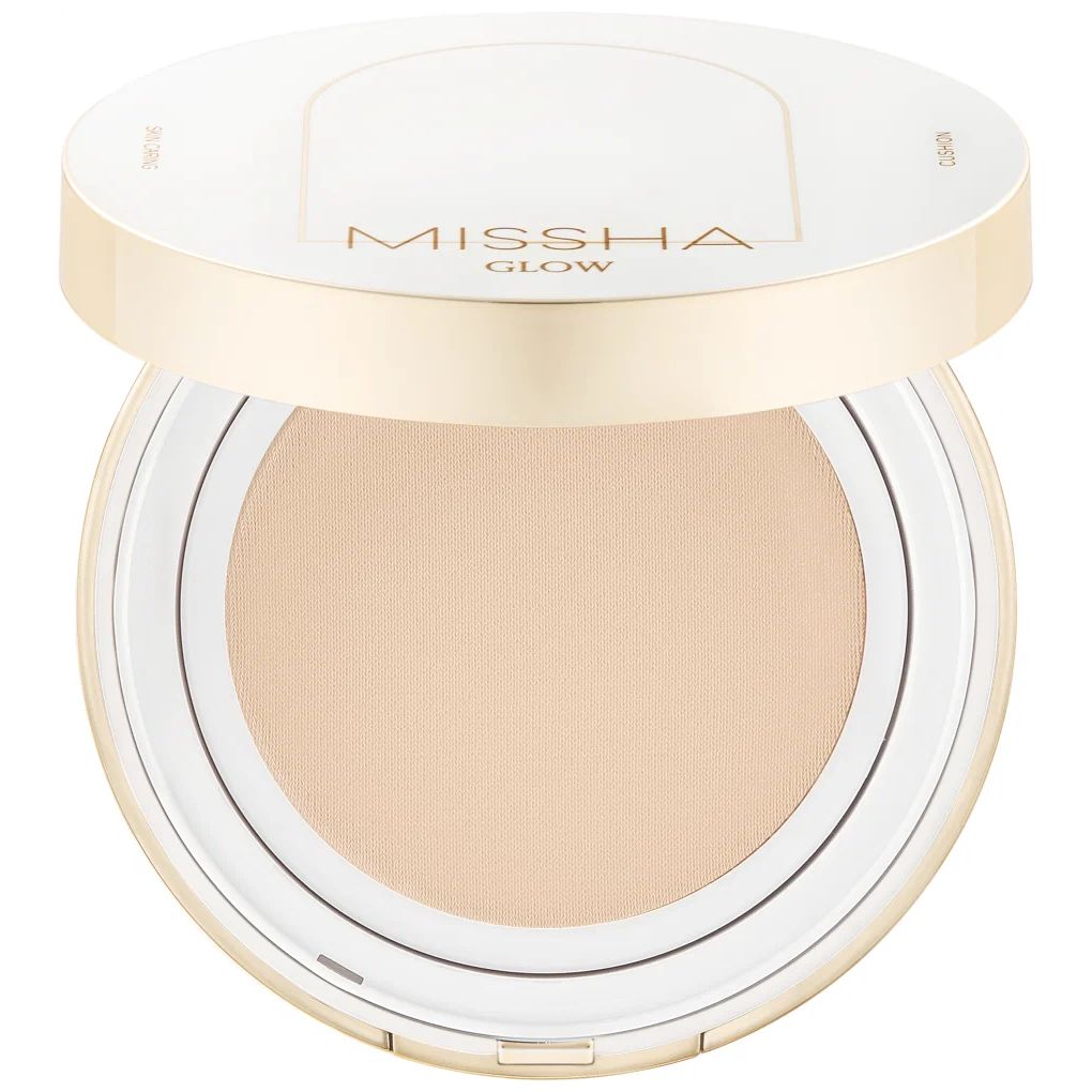 Тональный кушон MISSHA Glow Cushion Прозрачное свечение тон 21N, 14 г