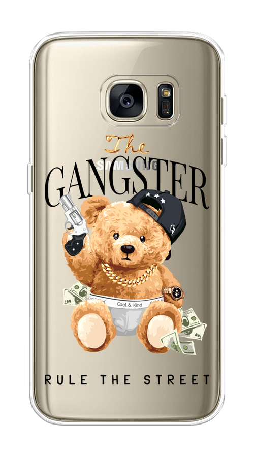 

Чехол на Samsung Galaxy S7 edge "The Gangster", Бежевый;серый;черный, 24650-6