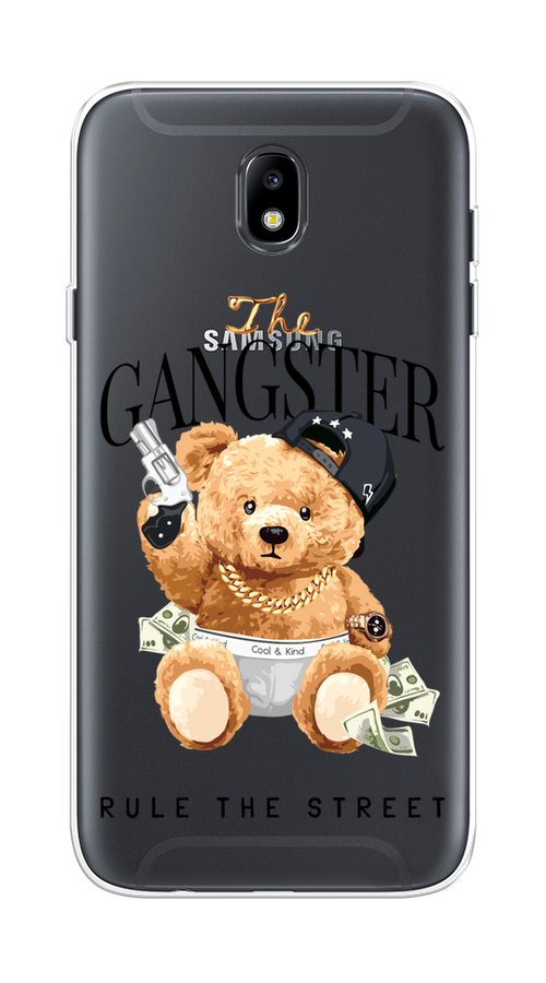 

Чехол на Samsung Galaxy J7 2017 "The Gangster", Бежевый;серый;черный, 23150-6