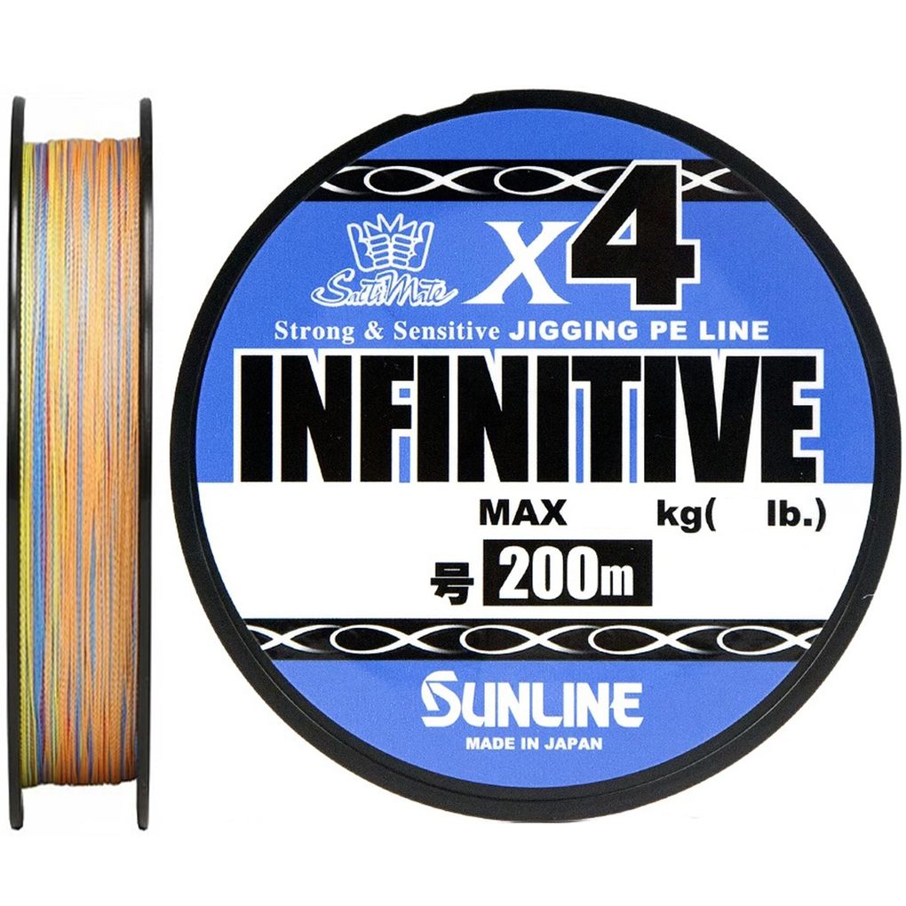

Шнур SunLine INFINITIVE 60092854 Multicolor,200 м, Разноцветный