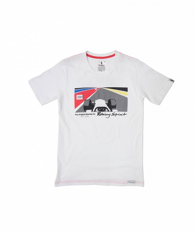 фото Футболка crew neck short sleeves turn white размер l omp racing rs/ts/0010/020/l