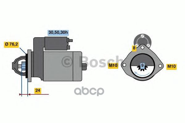 

Стартер BOSCH 0986022880