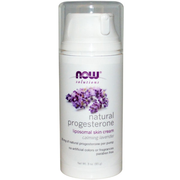 

Крем для тела NOW Natural Progesterone Cream with Lavender 85 гр