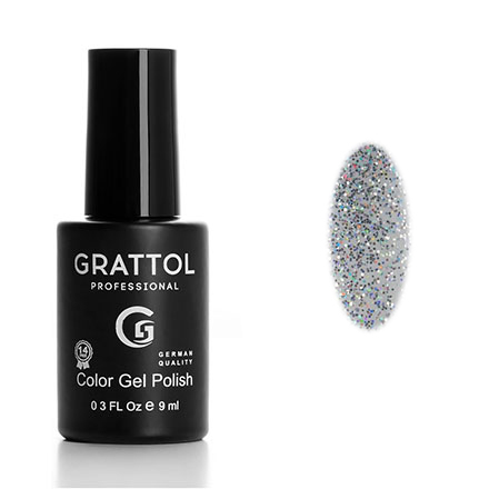 

Гель-лак Grattol Оpal Silver