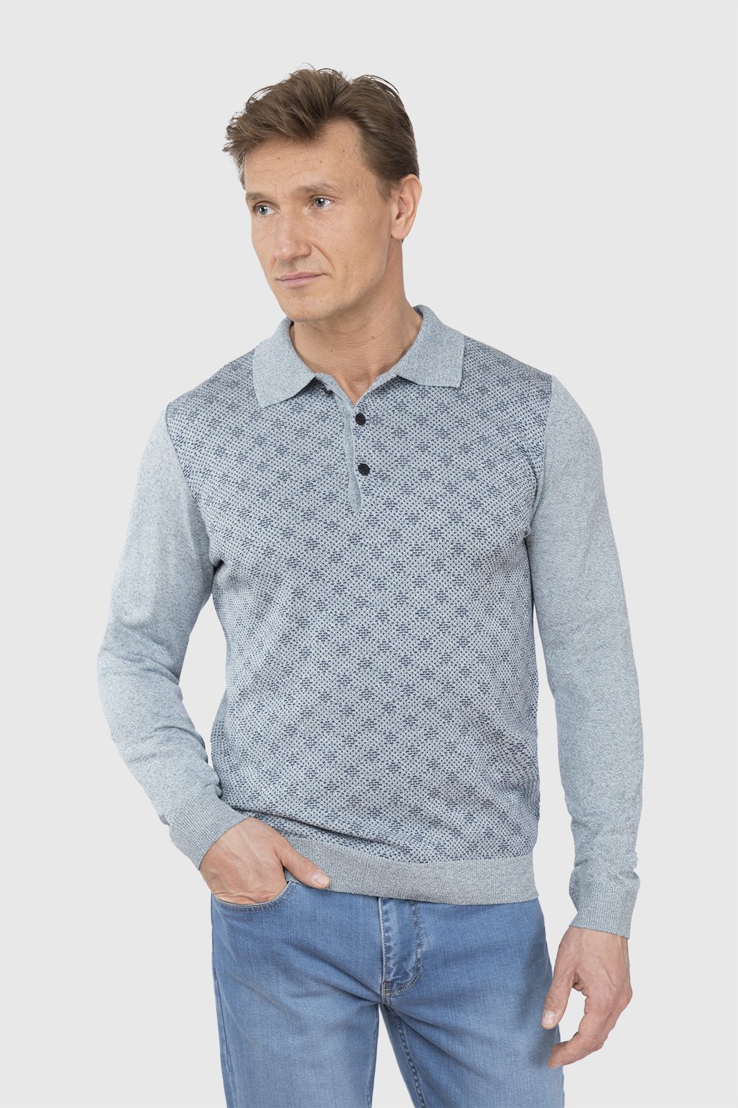 

Джемпер мужской Kanzler 18S-PBW30-KD/90 синий S, 18S-PBW30-KD/90