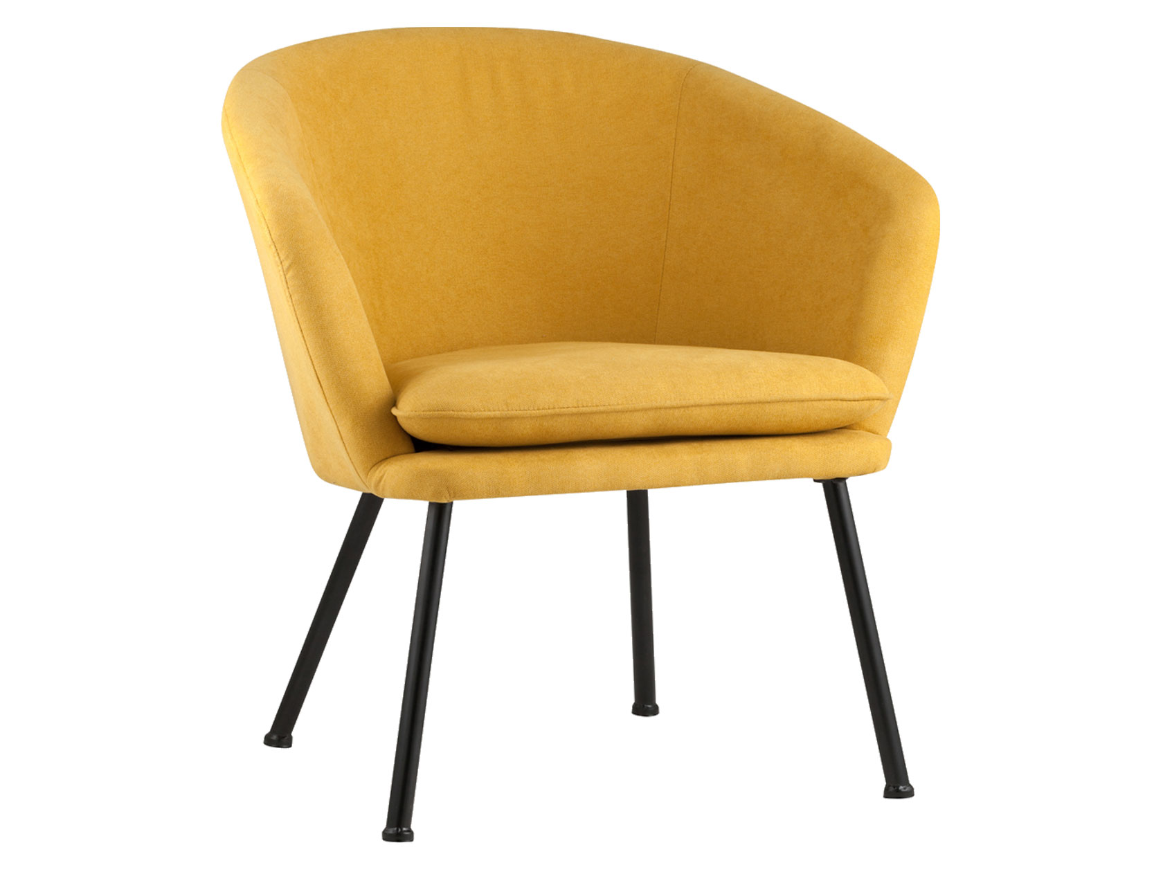 

Кресло STOOL GROUP Декстер, желтый/черный, Декстер