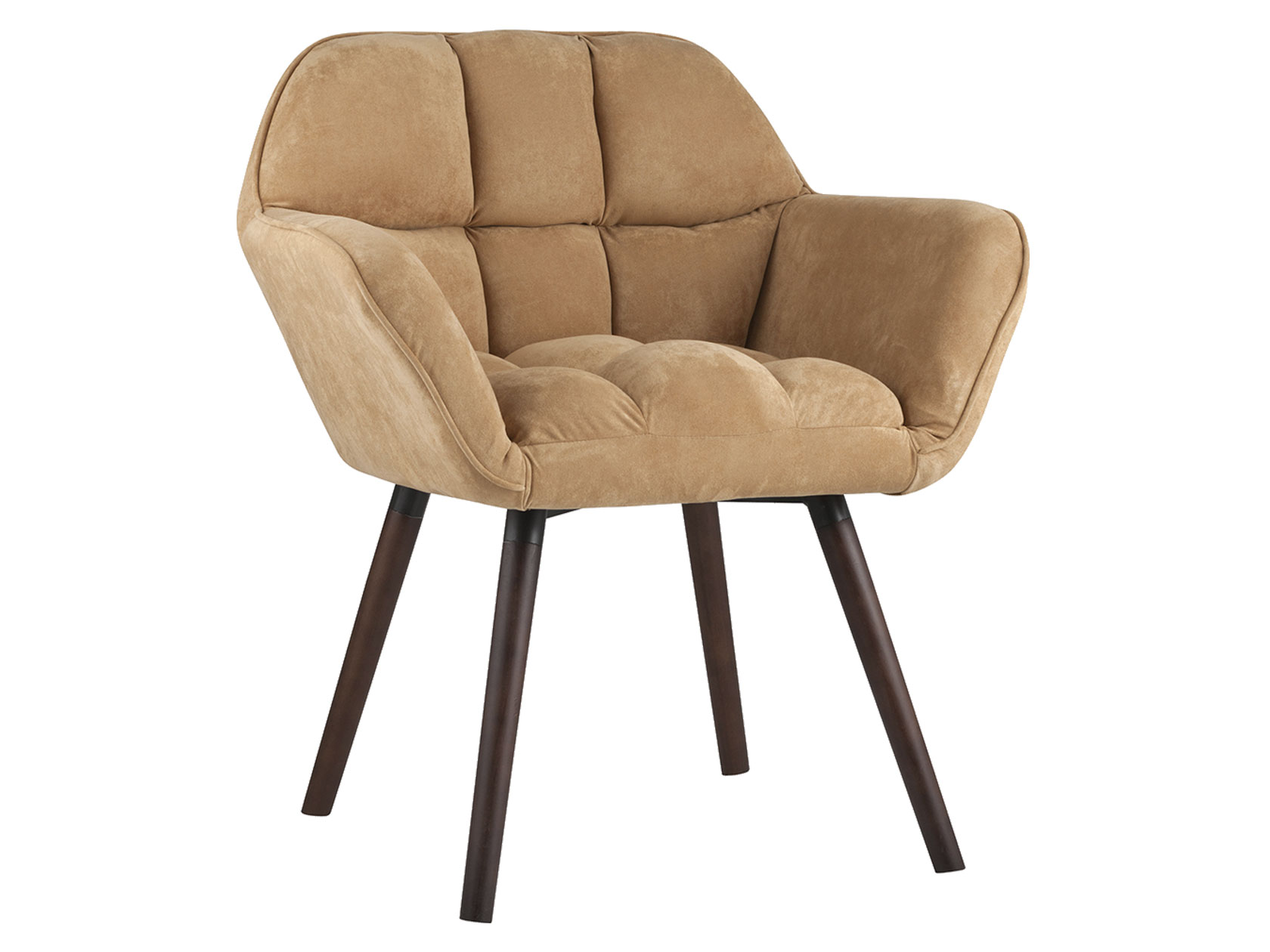 

Кресло STOOL GROUP Брайан, бежевый/коричневый, Брайан