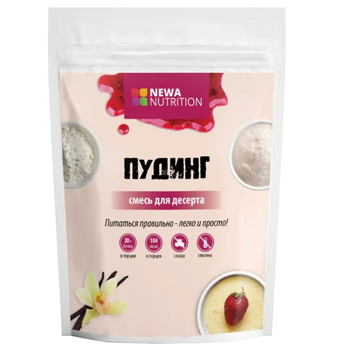 фото Смесь для десерта пудинг newa nutrition ваниль 150 г