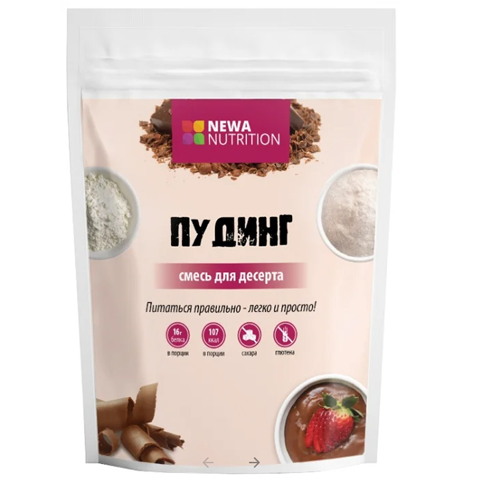 Смесь для десерта Newa Nutrition пудинг шоколад 150 г